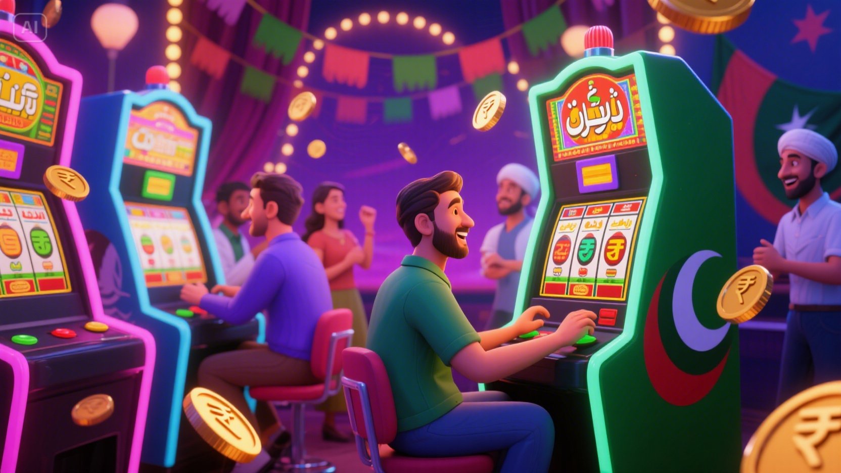 Slots KingdomMake your first recharge and get 200% instantly added to your balance! Pakistan’s trusted gaming platform offers safe local transactions, quick payouts, and premium online casino games available 24 hours a day.